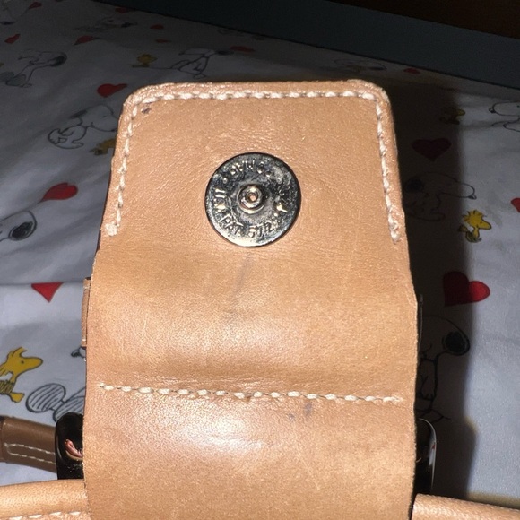 Coach SoHo Brown Signature Medium Shoulder Bag Made in Turkey Y2K EUC - Picture 9 of 16